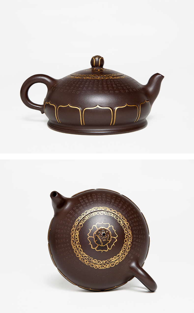 佛系紫砂壺，禪意靜心紫砂壺