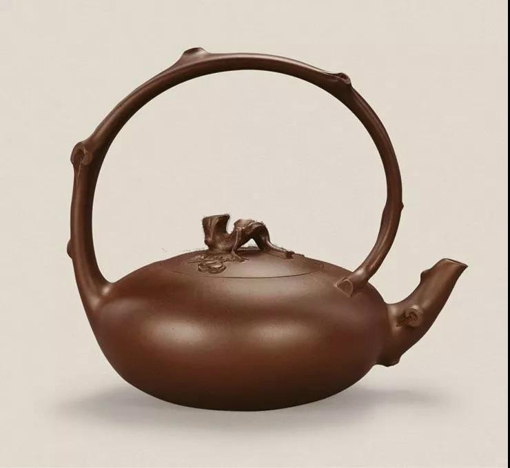 10種最美花器提梁壺，精美別致雕花紫砂壺!