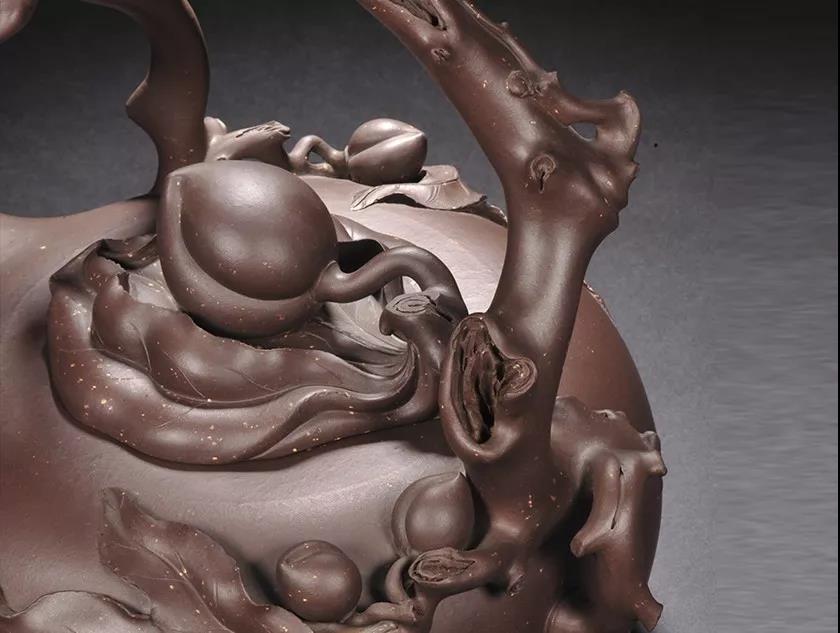 10種最美花器提梁壺，精美別致雕花紫砂壺!