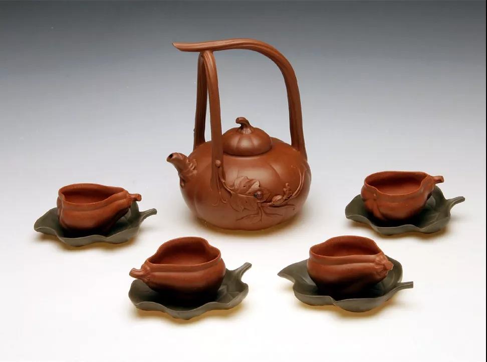 10種最美花器提梁壺，精美別致雕花紫砂壺!